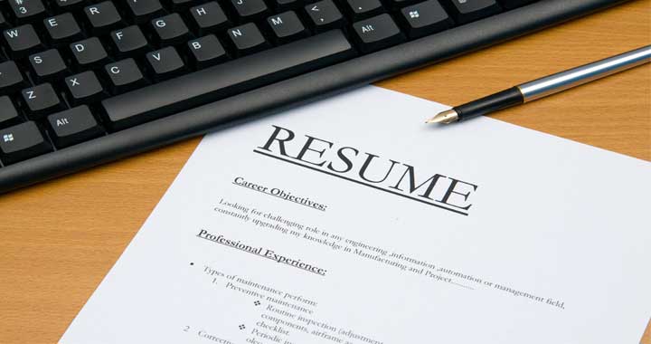 Resume program reviews